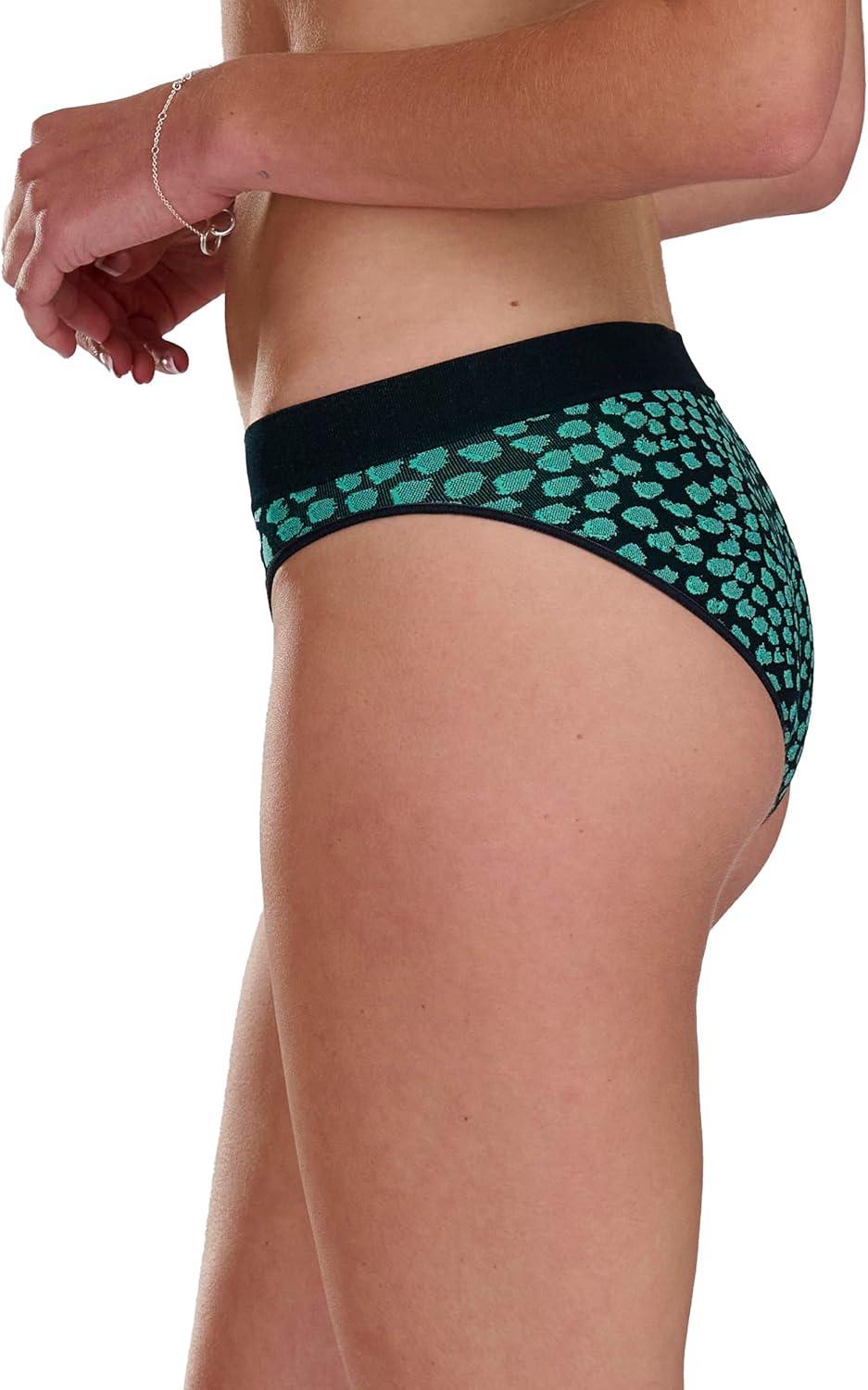 imageadidas womens Seamless Bikini Underwear MultipackBlue SpottedHeather GreyNight Indigo
