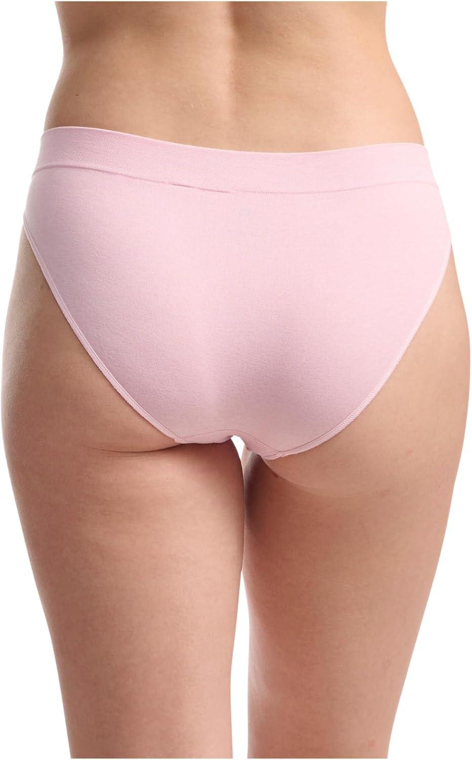 imageadidas womens Seamless Bikini Underwear MultipackPink HeatherBlackHeather Grey