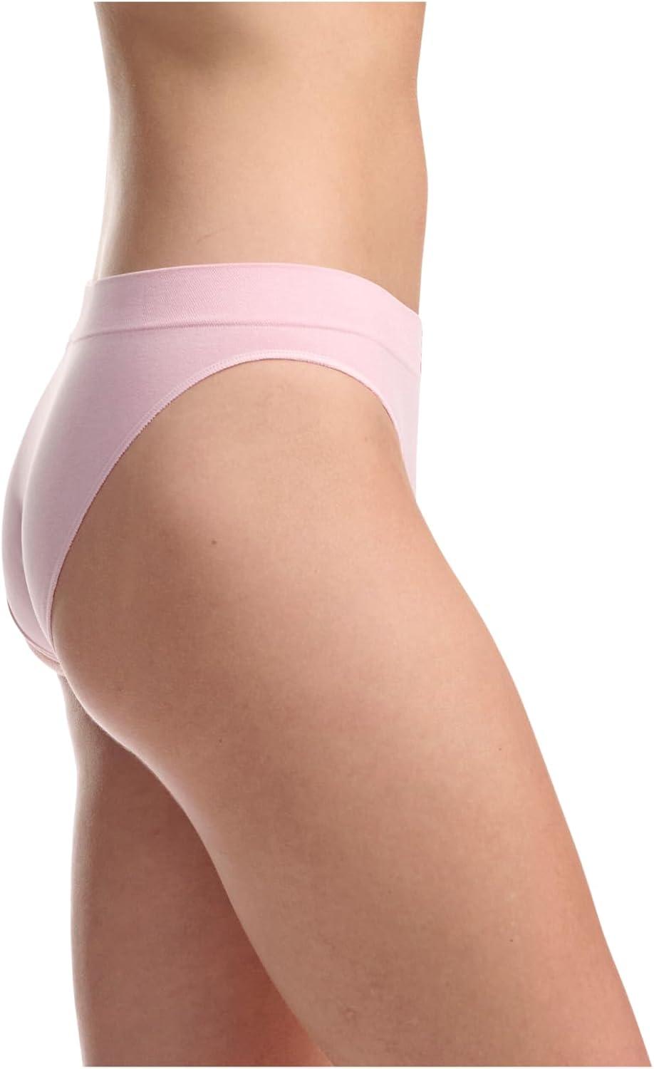 imageadidas womens Seamless Bikini Underwear MultipackPink HeatherBlackHeather Grey