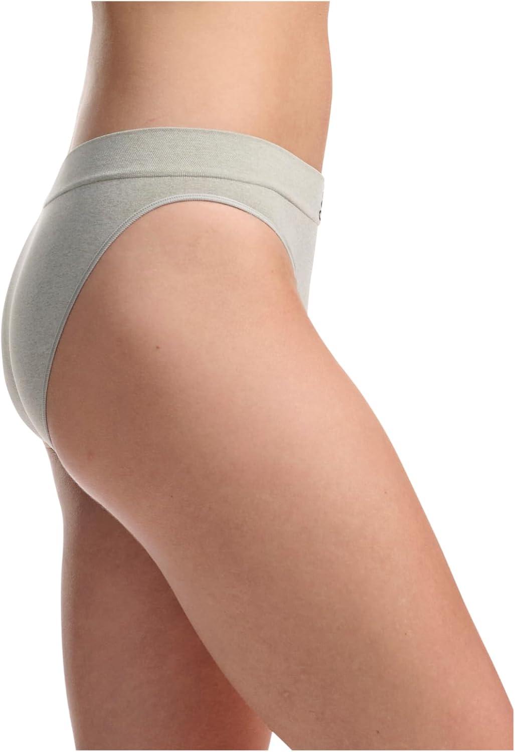 imageadidas womens Seamless Bikini Underwear MultipackSilver VioletHeather GreySilver Green
