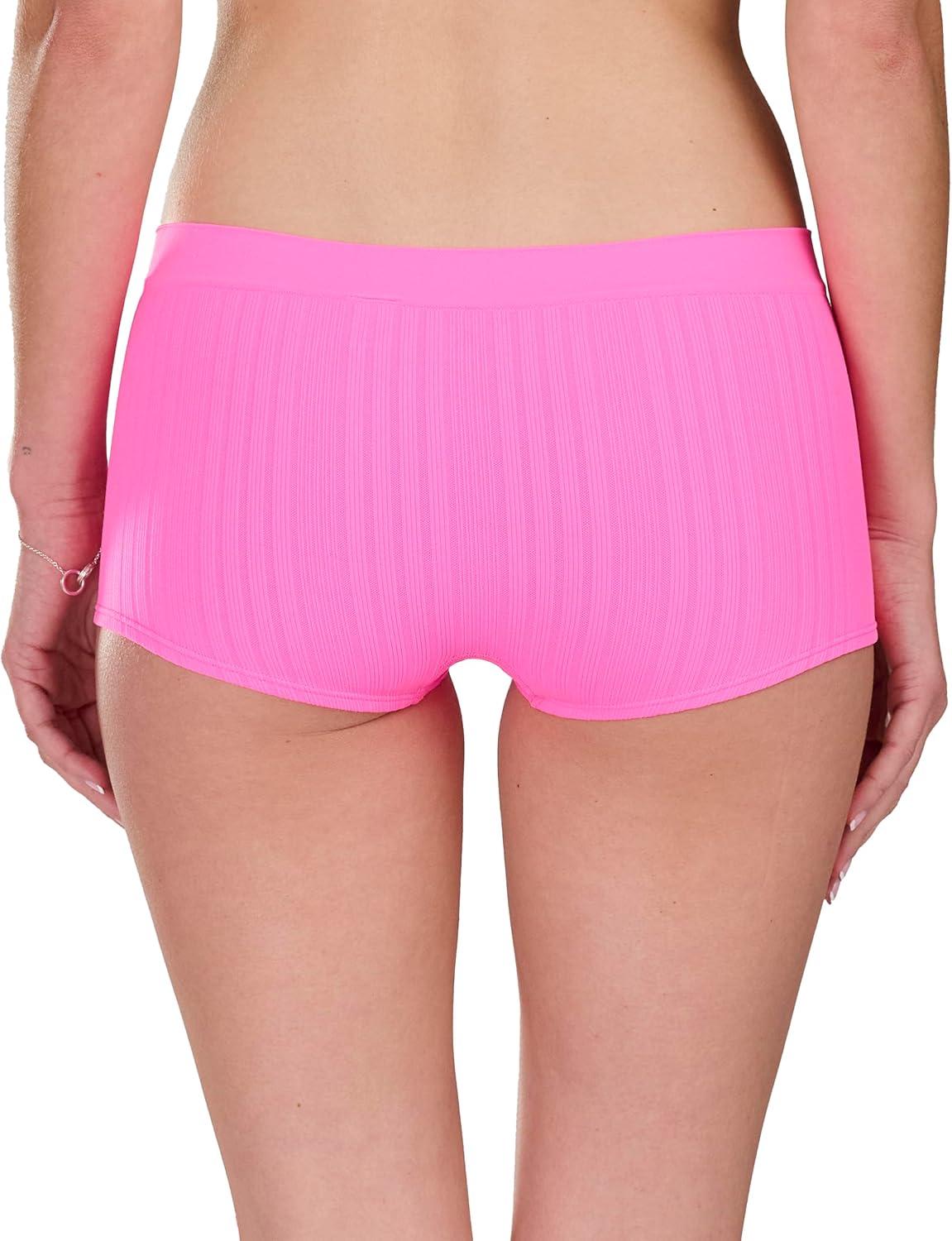 imageadidas womens Seamless Boyshort Underwear MultipackMulti