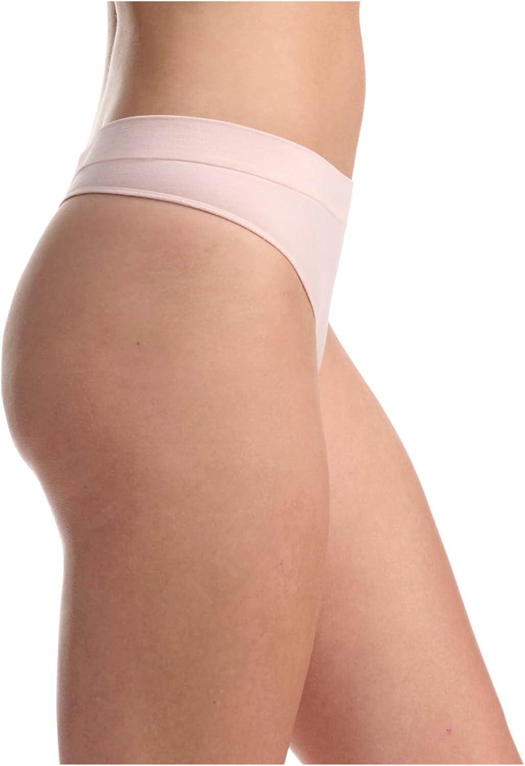 imageadidas womens Seamless Thong Underwear 3packBlack With StripesPeach WhipSemi Lucid Fuchsia