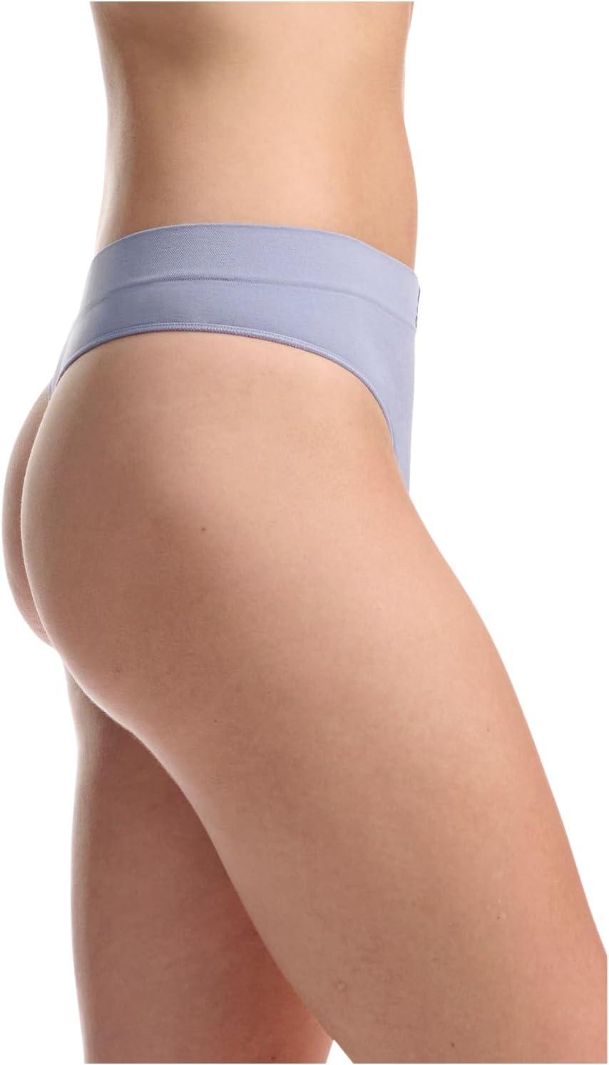 imageadidas womens Seamless Thong Underwear 3packSilver VioletHeather GreySilver Green