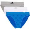 Pulse Blue Jacq/Heather Grey/White
