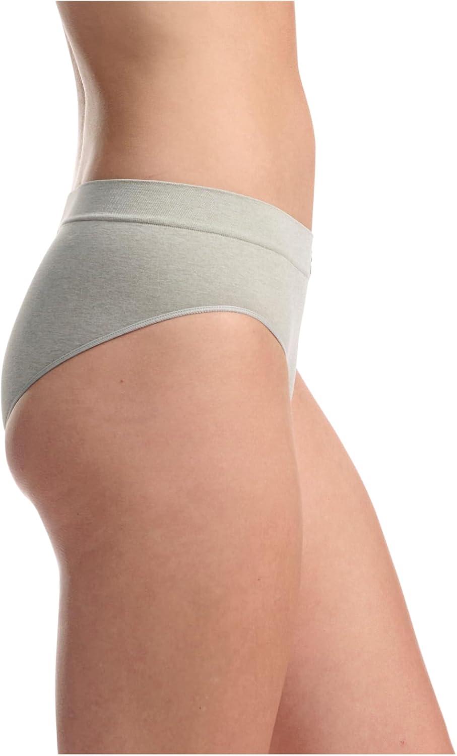 imageadidas womens Seamless Brief Panties 3packPink HeatherBlackHeather Grey