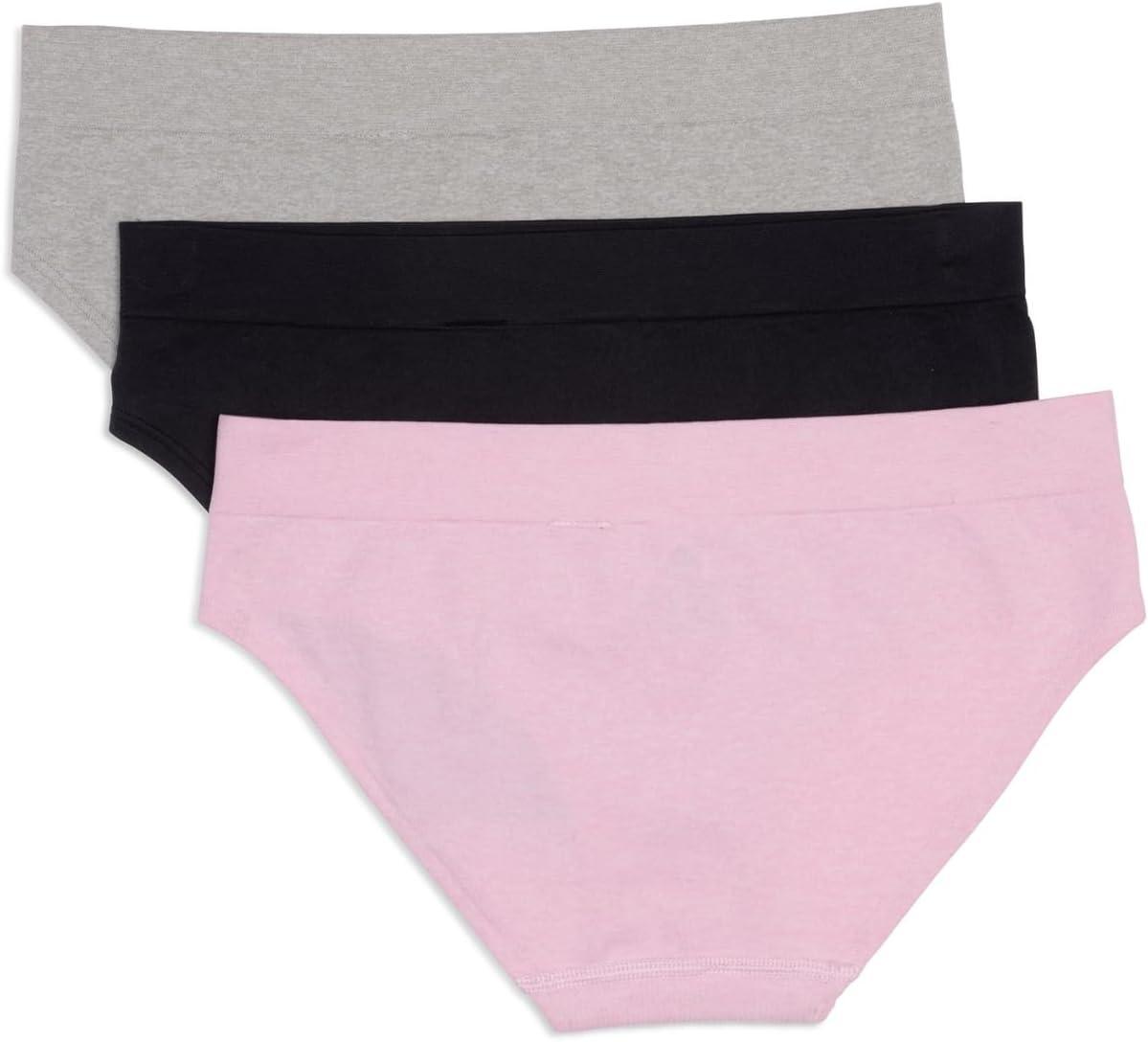 imageadidas womens Seamless Hipster Underwear 3 PackPink HeatherBlackHeather Grey