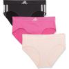 Black With Stripes/Peach Whip/Semi Lucid Fuchsia