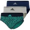 Blue Jacquard/Mahogany/Night Indigo