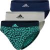 Blue Jacquard/Mahogany/Night Indigo