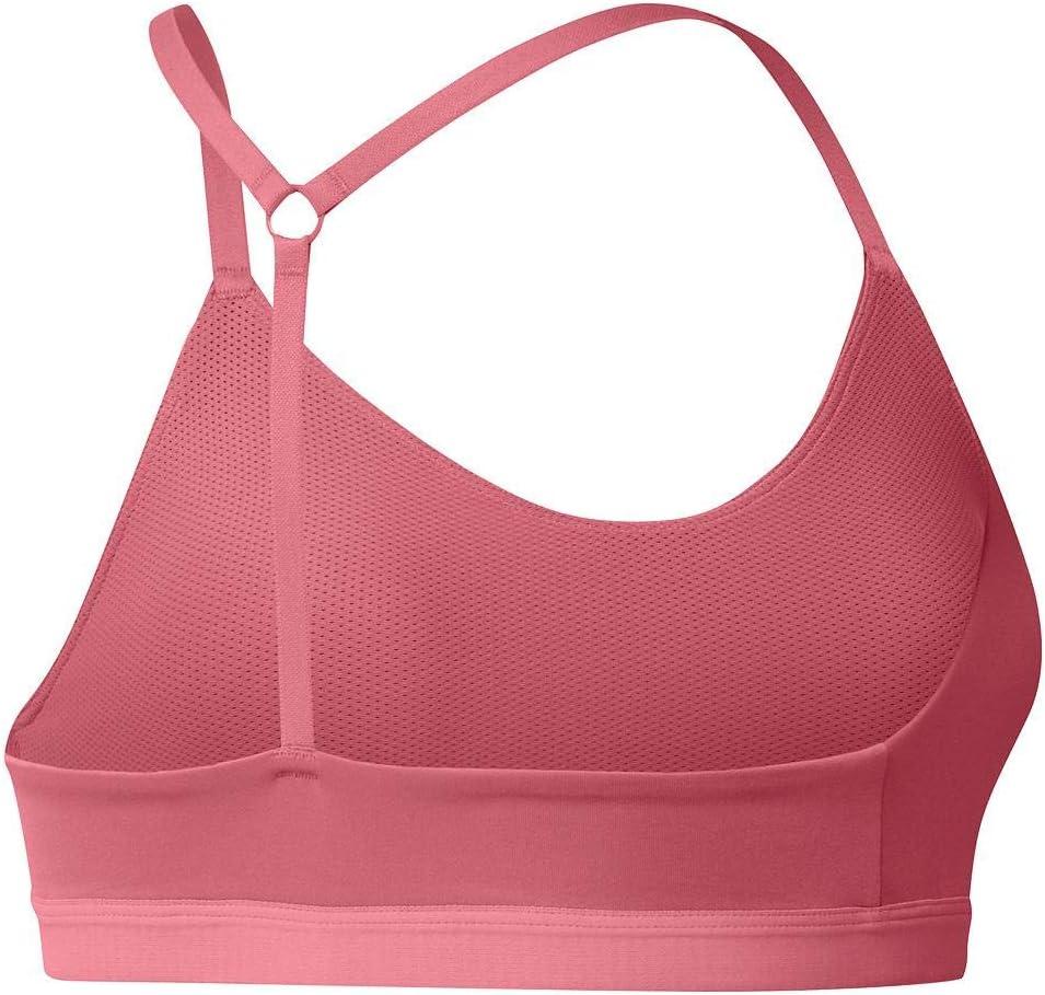 imageadidas womens All Me Light Support Training BraHazy RoseWhite