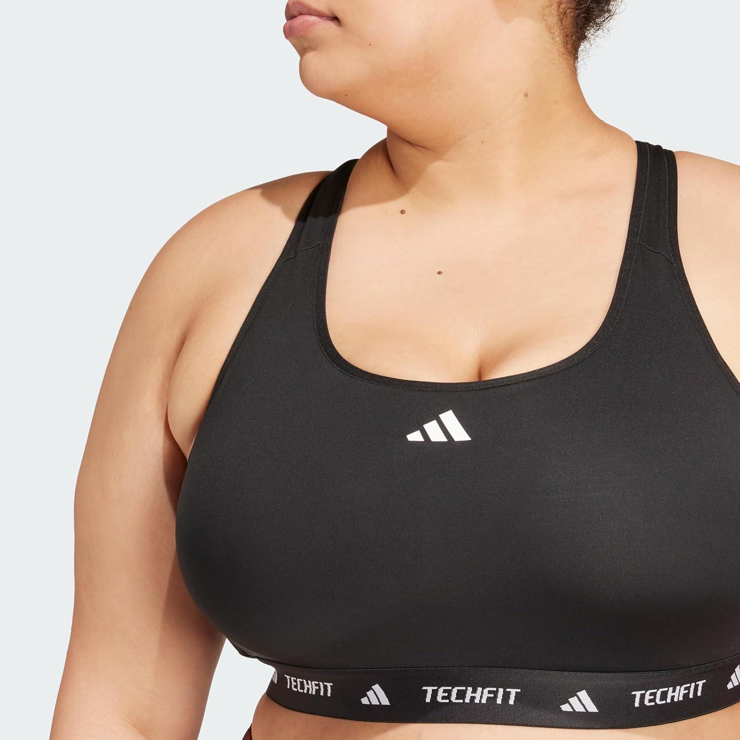 imageAdidas Womens Powerreact Techfit Training BraBlack