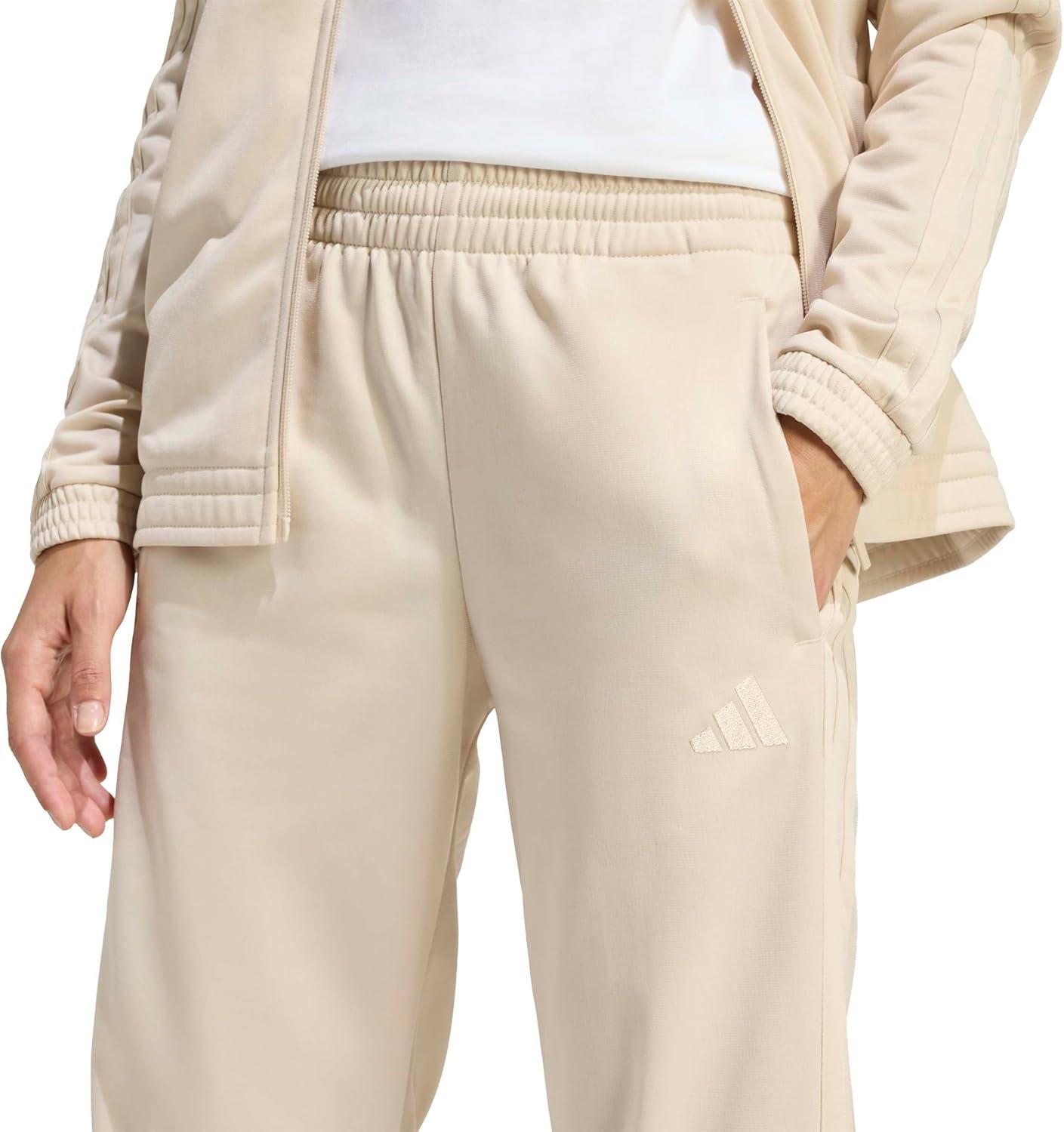 imageAdidas Womens Tricot 3Stripes Track PantsCrystal Linen