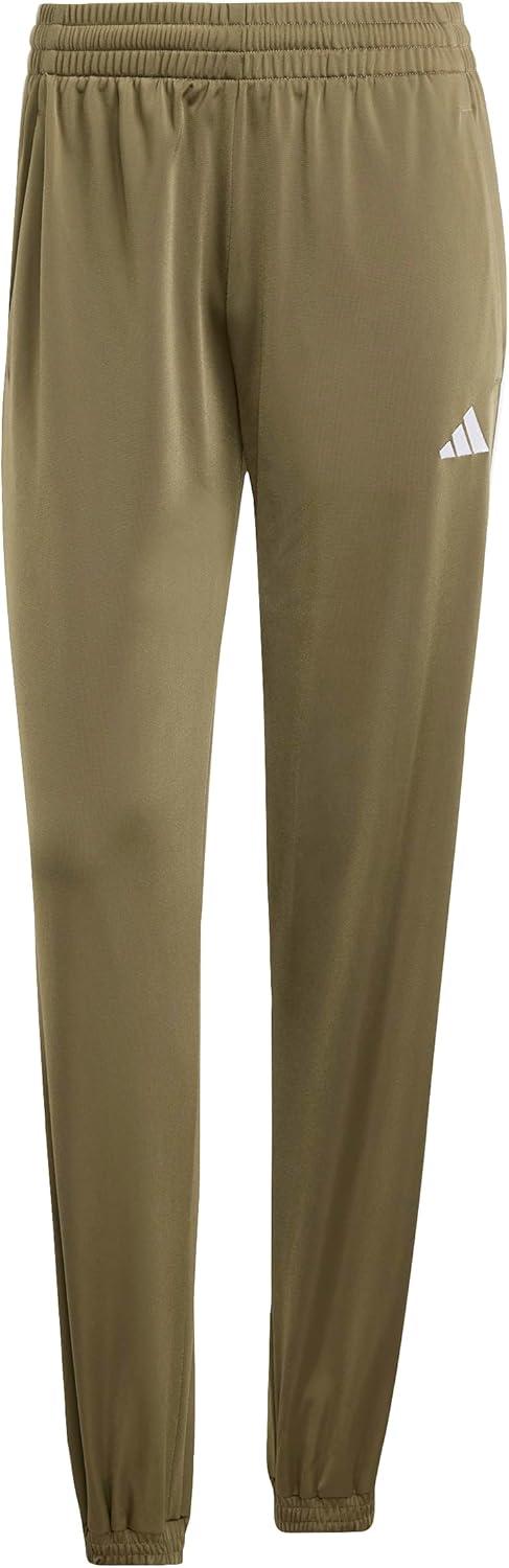 imageAdidas Womens Tricot 3Stripes Track PantsOlive StrataWhite