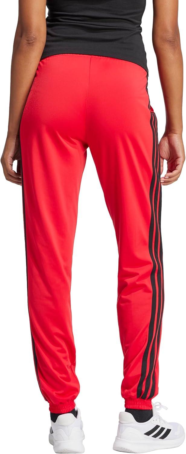 imageAdidas Womens Tricot 3Stripes Track PantsPure RubyBlack
