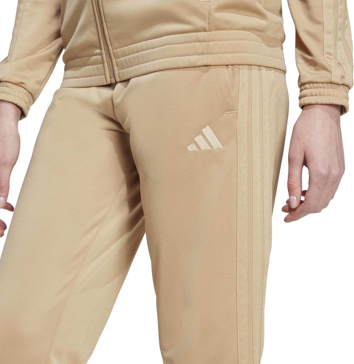 imageAdidas Womens Tricot 3Stripes Track PantsWarm Sandstone