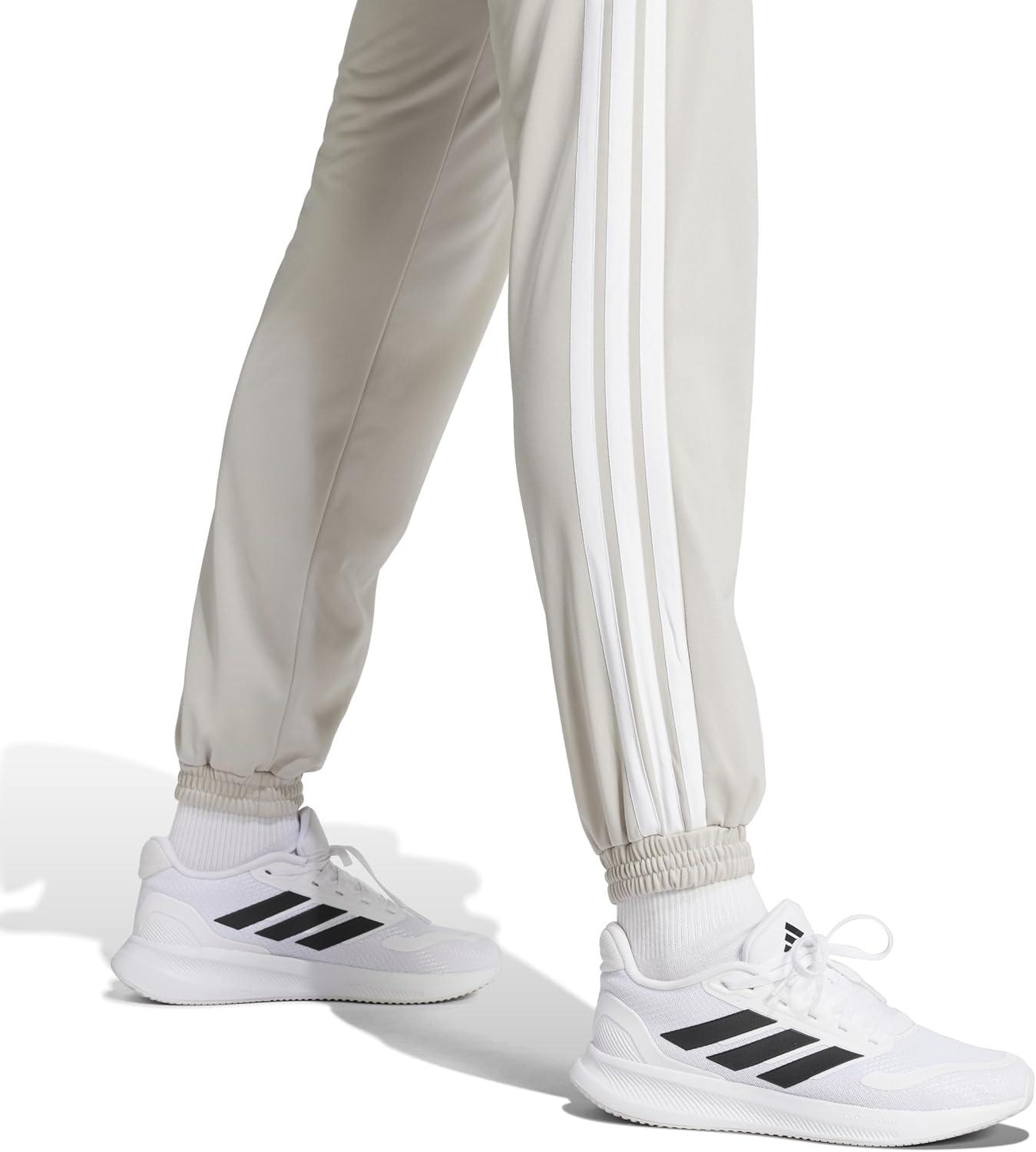 imageAdidas Womens Tricot 3Stripes Track PantsWonder AluminaWhite