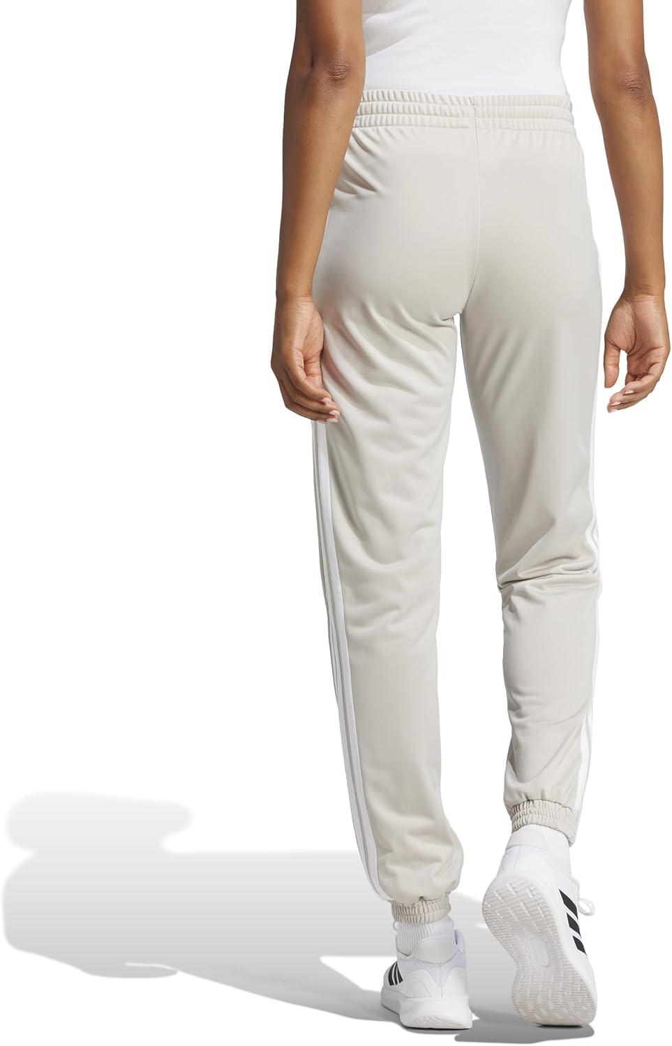 imageAdidas Womens Tricot 3Stripes Track PantsWonder AluminaWhite
