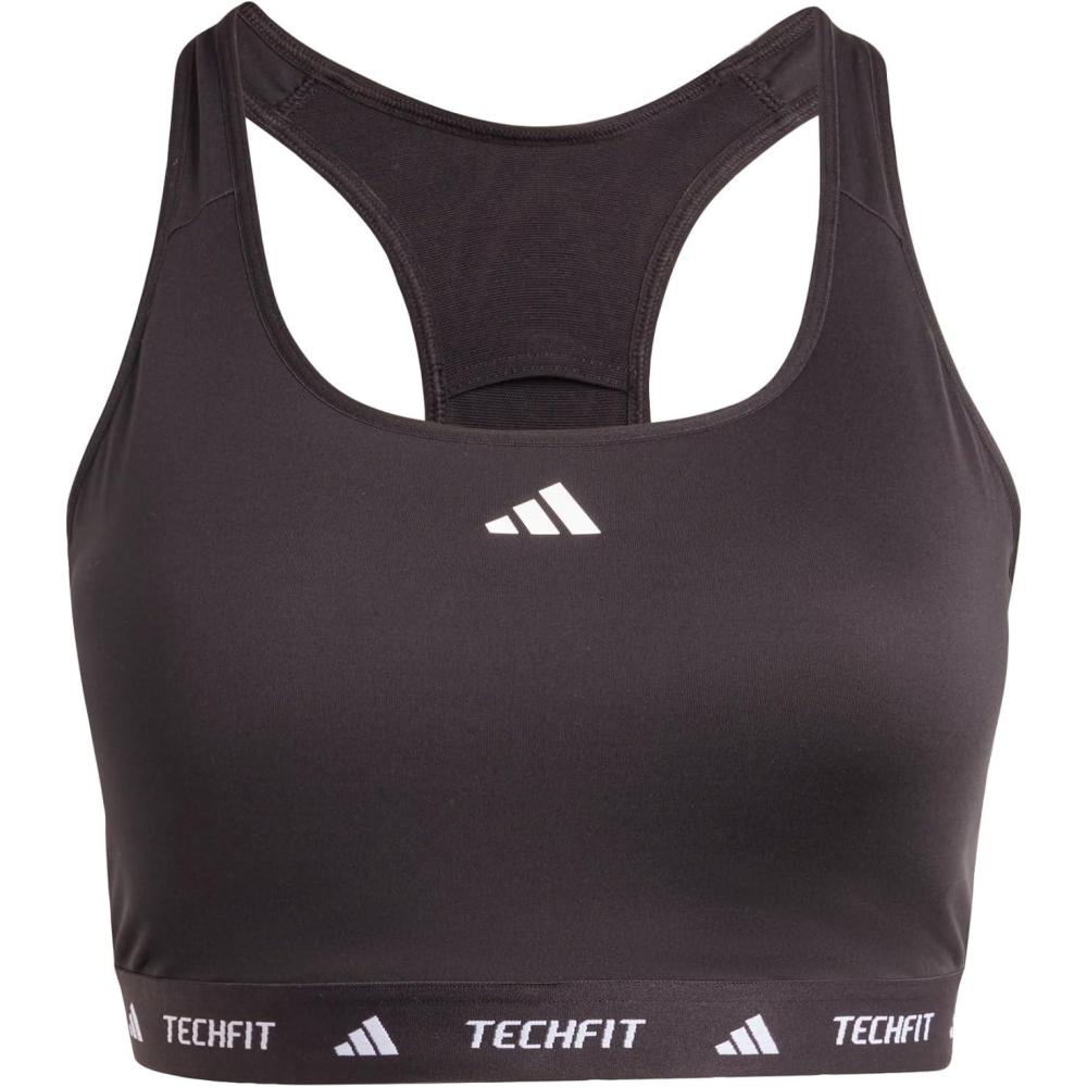 imageAdidas Womens Powerreact Techfit Training BraBlack