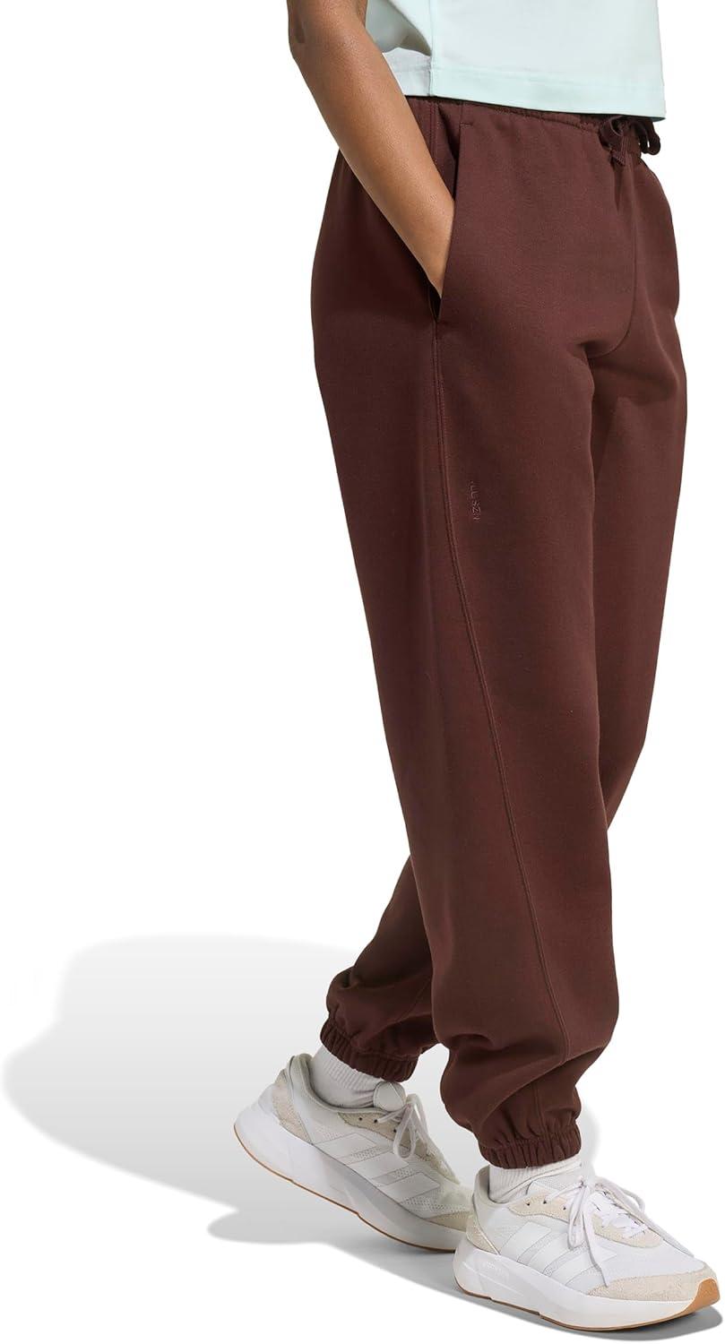 imageAdidas Womens All Szn Fleece Loose PantsShadow Brown