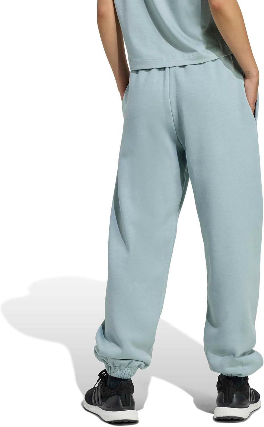 imageAdidas Womens All Szn Fleece Loose PantsWonder Sage
