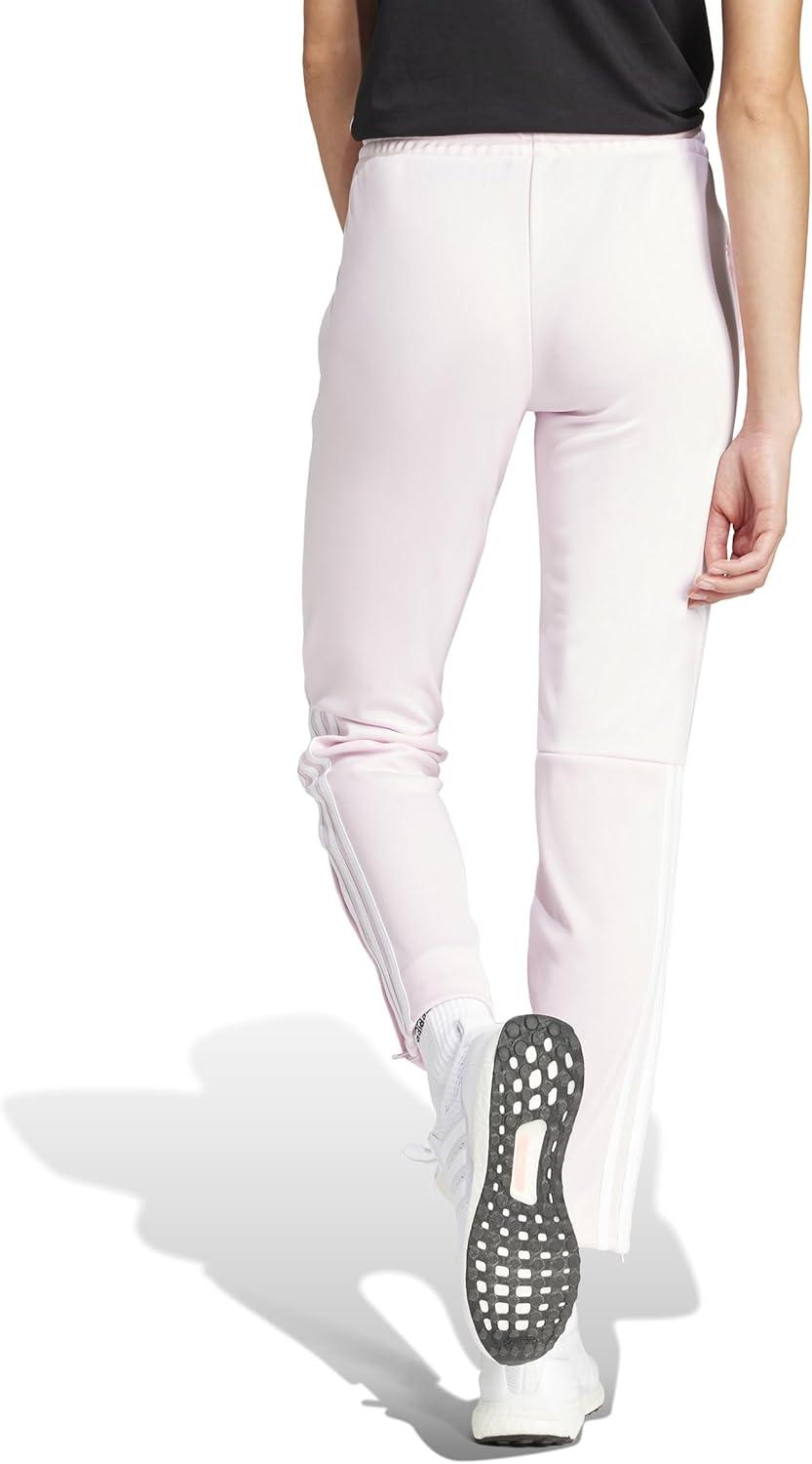 imageadidas Womens Sereno Cut 3Stripes Slim Tapered PantsClear Pink