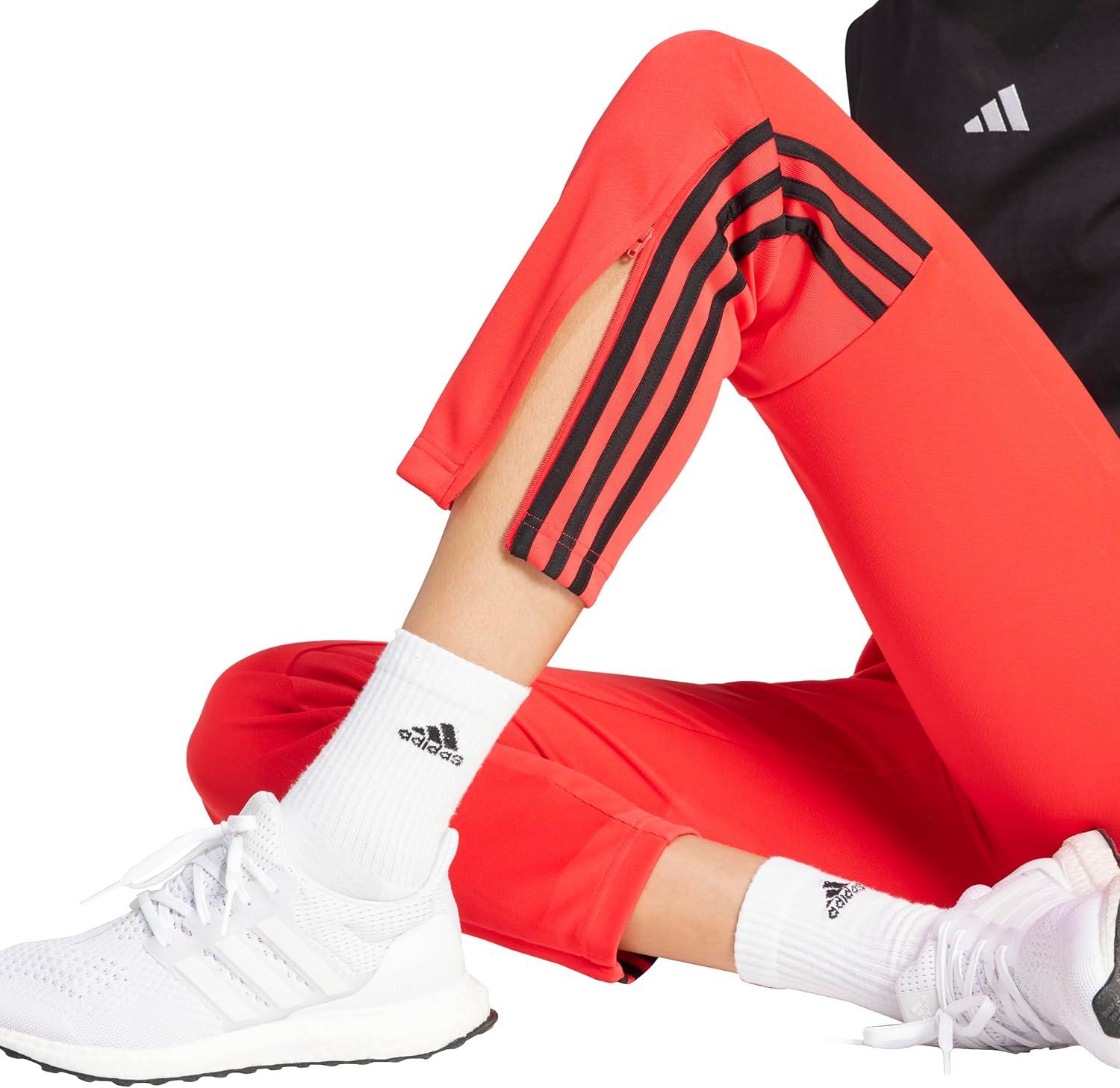 imageadidas Womens Sereno Cut 3Stripes Slim Tapered PantsPure Ruby