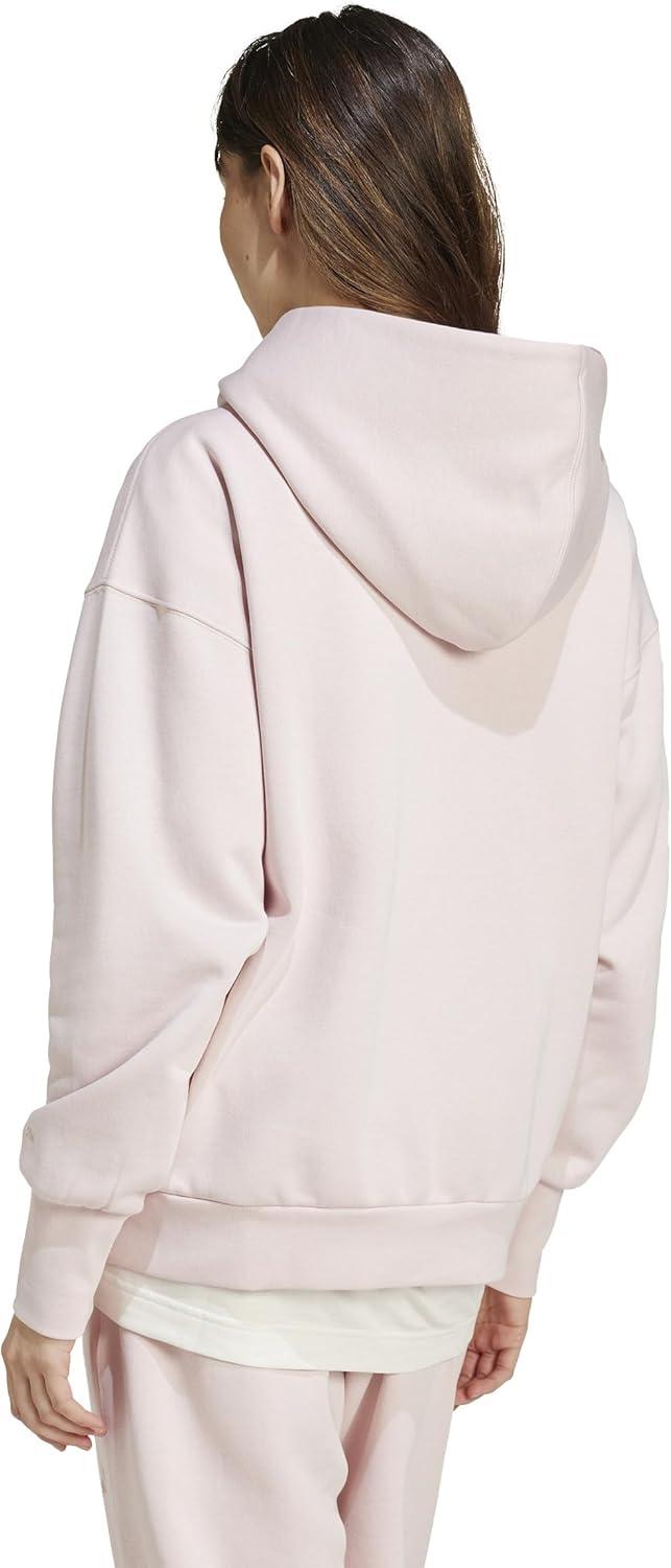 imageadidas womens All Szn Fleece Loose HoodieSandy Pink