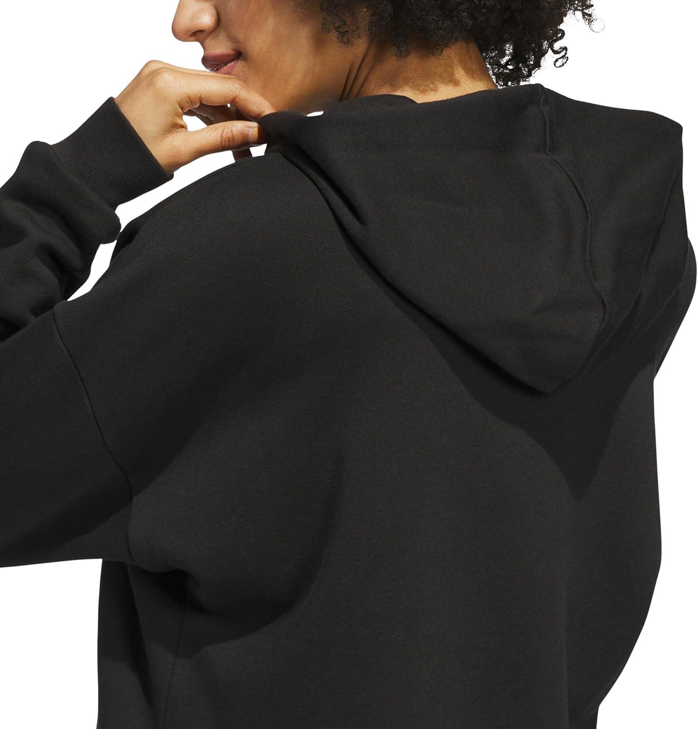 imageadidas womens Wordmark Graphic HoodieBlack