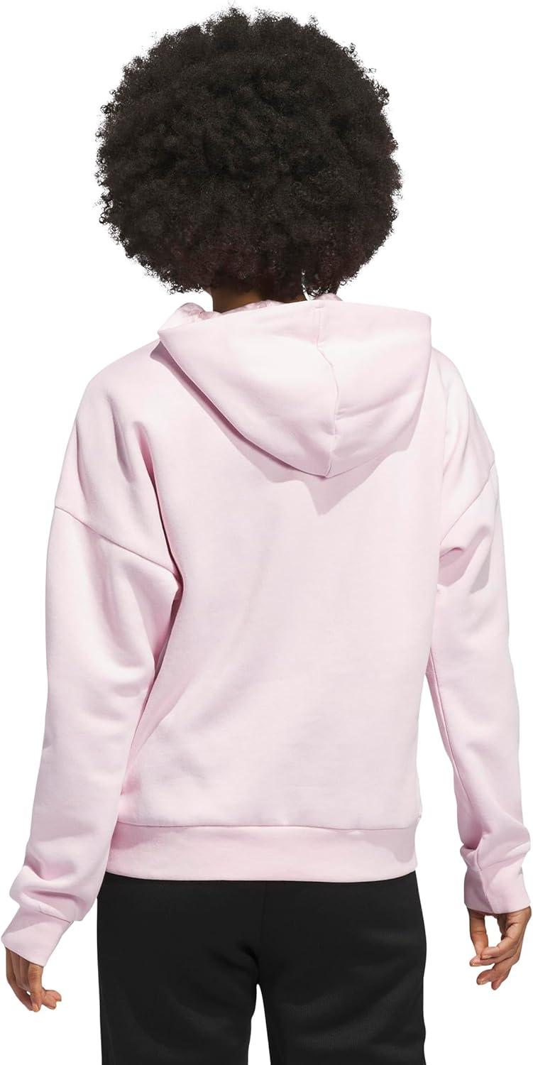 imageadidas womens Wordmark Graphic HoodieClear Pink
