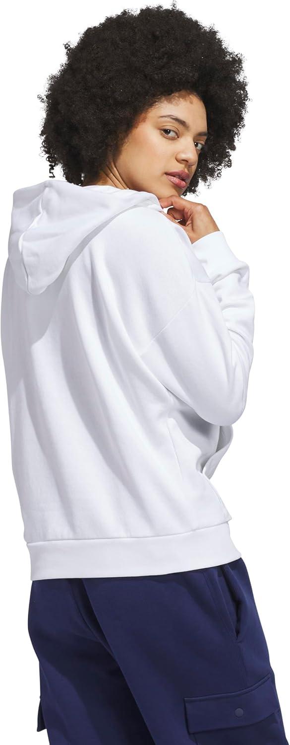 imageadidas womens Wordmark Graphic HoodieWhite