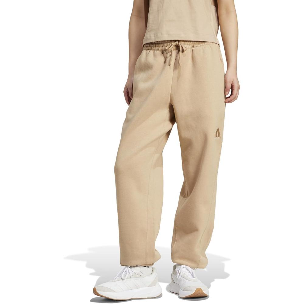 imageAdidas Womens All Szn Fleece Loose PantsWarm Sandstone