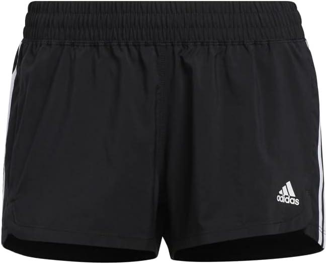 imageAdidas Womens 3Stripes Woven Shorts LegendCore BlackCore White