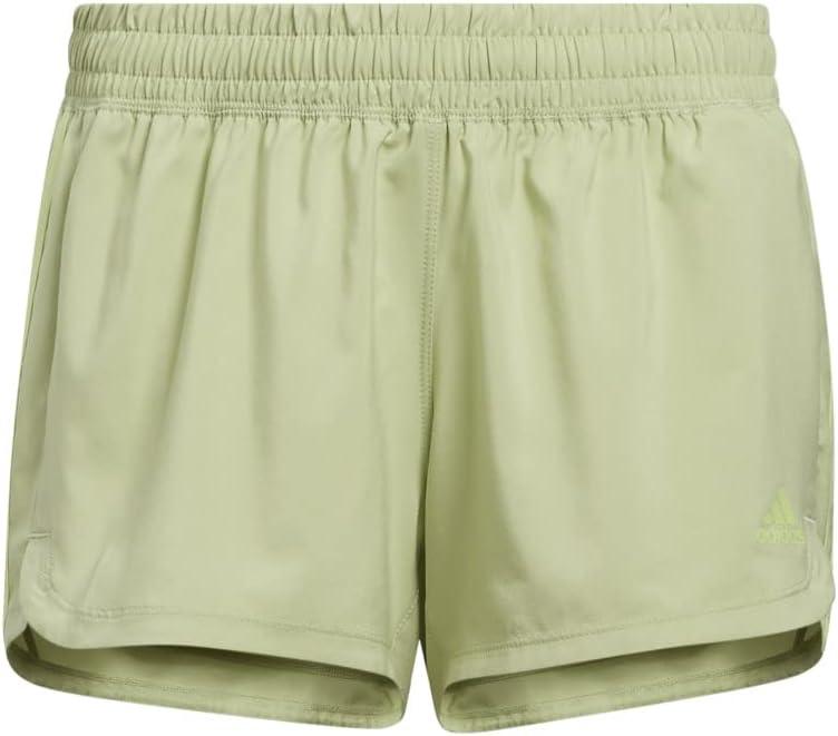 imageAdidas Womens 3Stripes Woven Shorts LegendMagic Lime