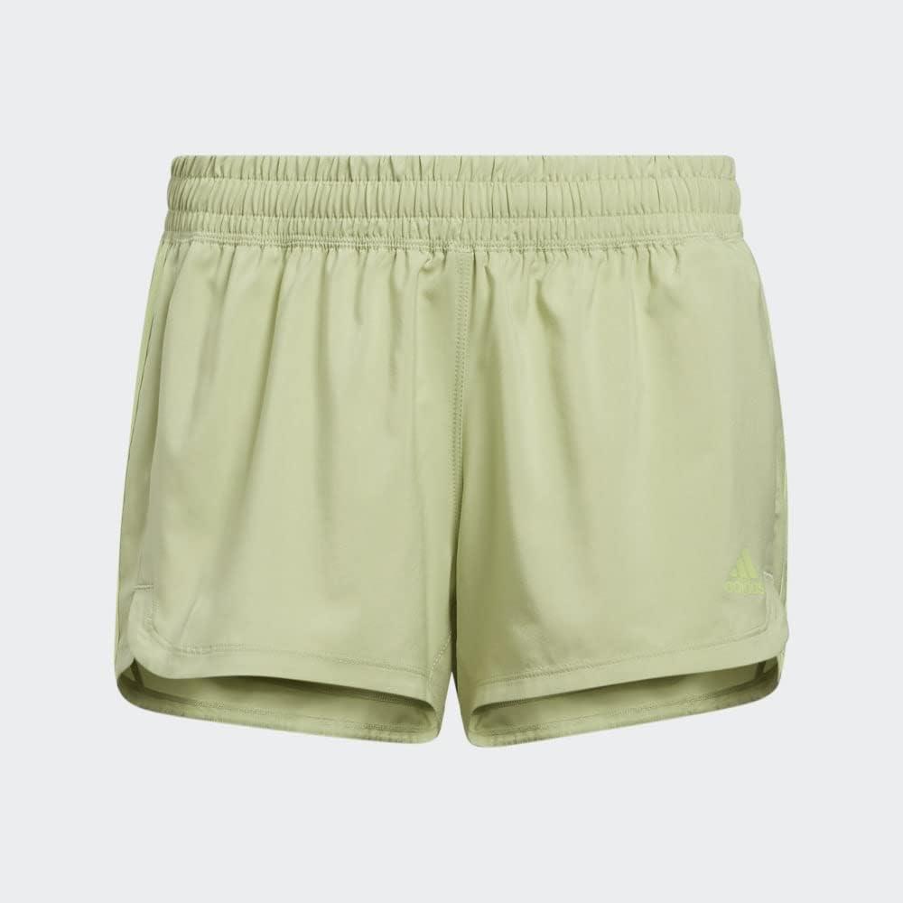 imageAdidas Womens 3Stripes Woven Shorts LegendMagic Lime