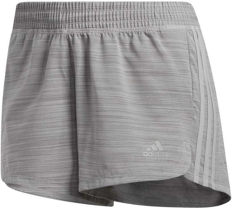 imageAdidas Womens 3Stripes Woven Shorts LegendMedium Grey HeatherBlack