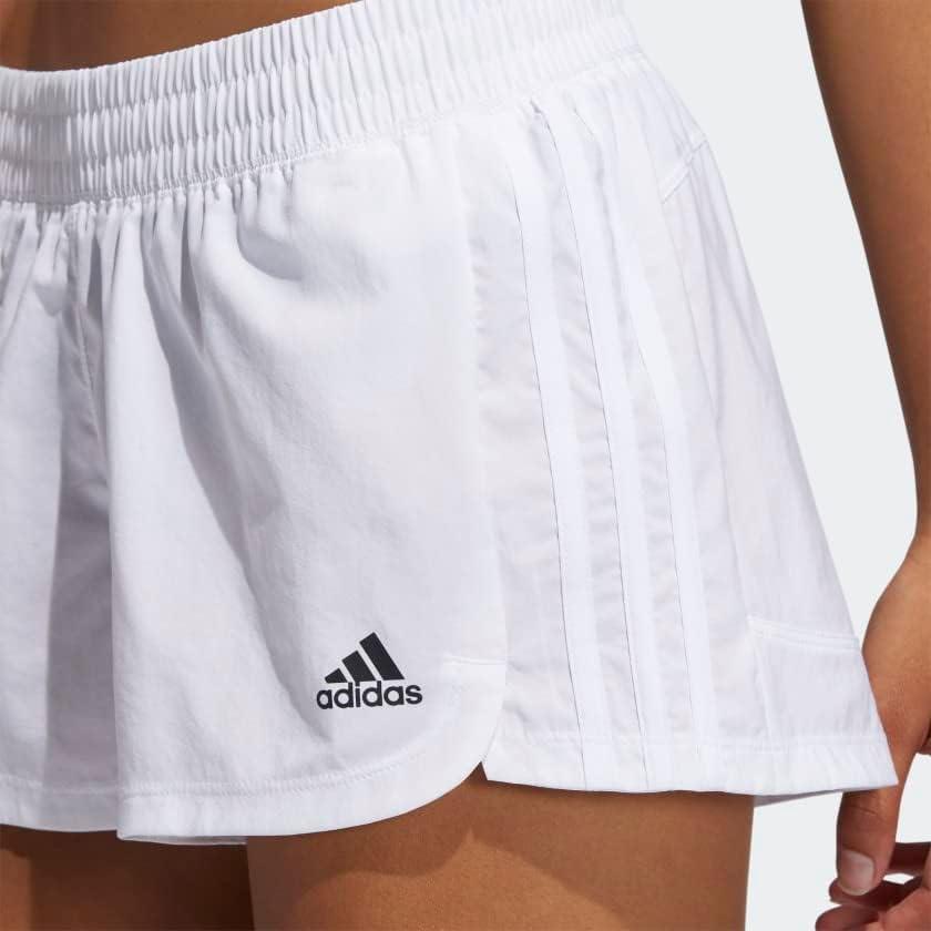 imageAdidas Womens 3Stripes Woven Shorts LegendWhiteWhite