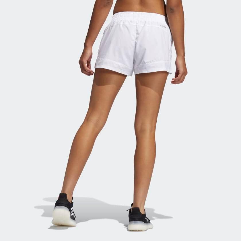 imageAdidas Womens 3Stripes Woven Shorts LegendWhiteWhite