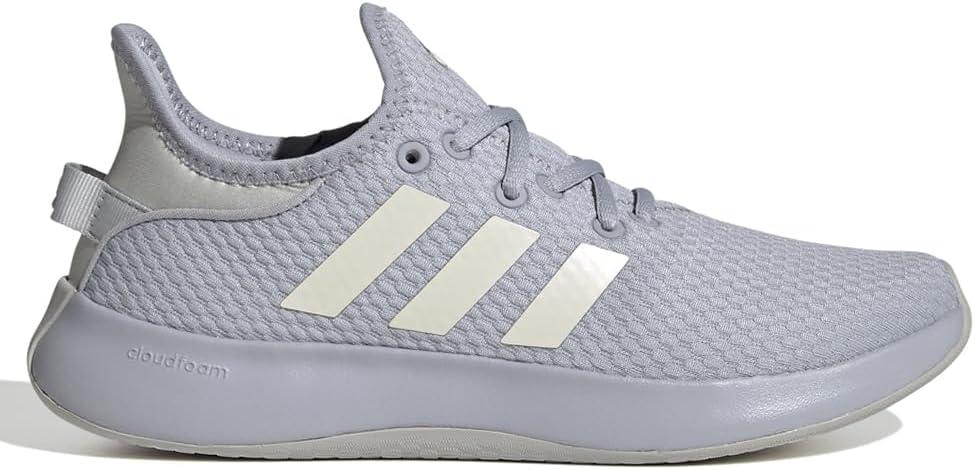 imageAdidas Womens Cloudfoam Pure Sportswear SneakersSneakerHalo SilverOrbit GreyGrey