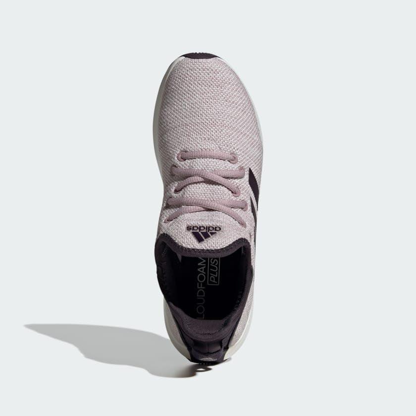 imageAdidas Womens Cloudfoam Pure Sportswear SneakersSneakerPreloved FigAurora BlackAlmost Pink