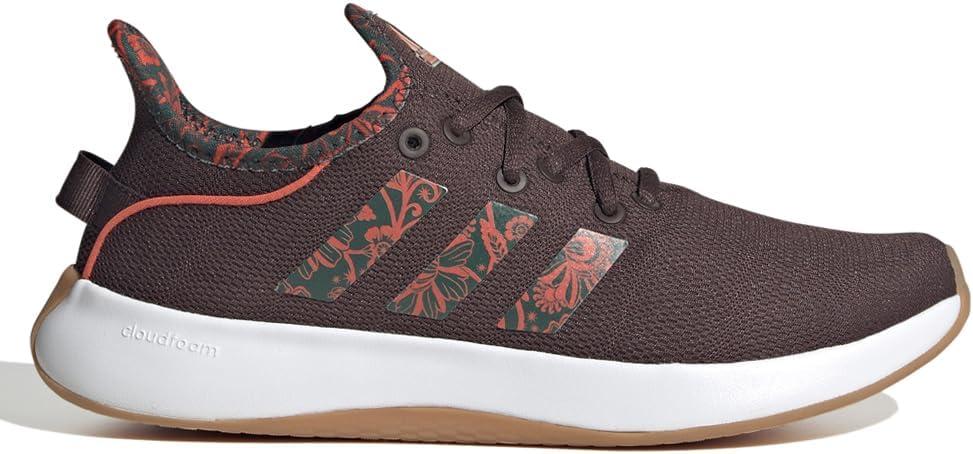 imageAdidas Womens Cloudfoam Pure Sportswear SneakersSneakerShadow BrownShadow BrownGum