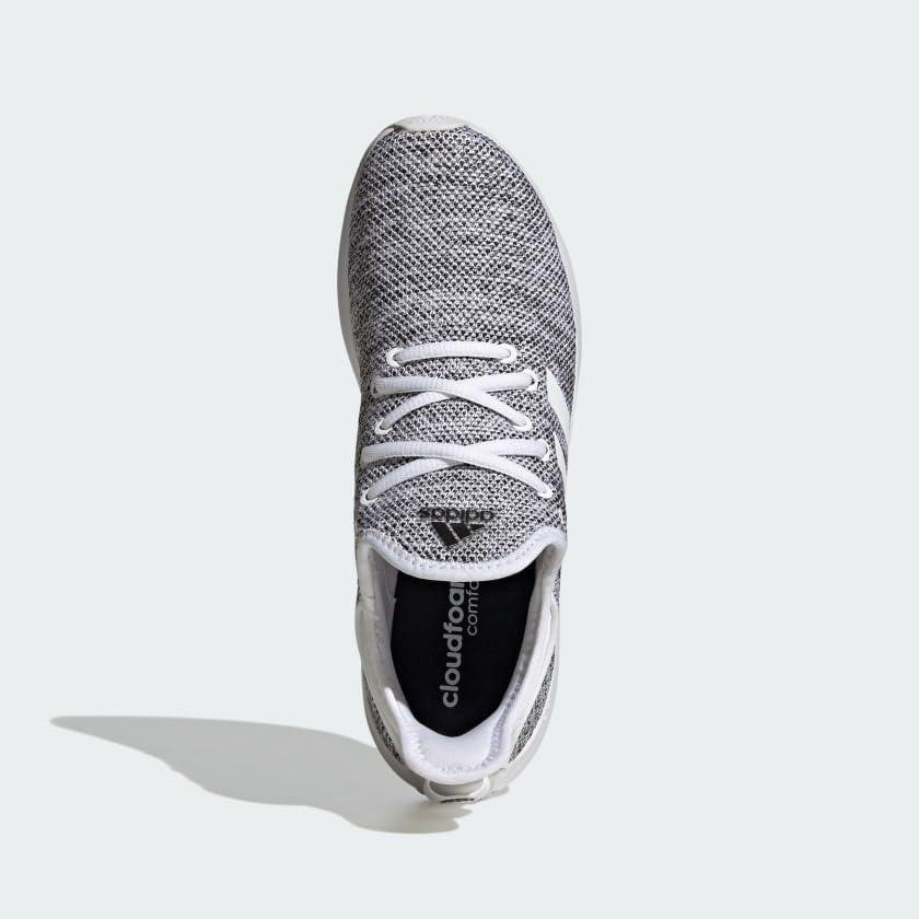 imageAdidas Womens Cloudfoam Pure Sportswear SneakersSneakerWhiteWhiteBlack