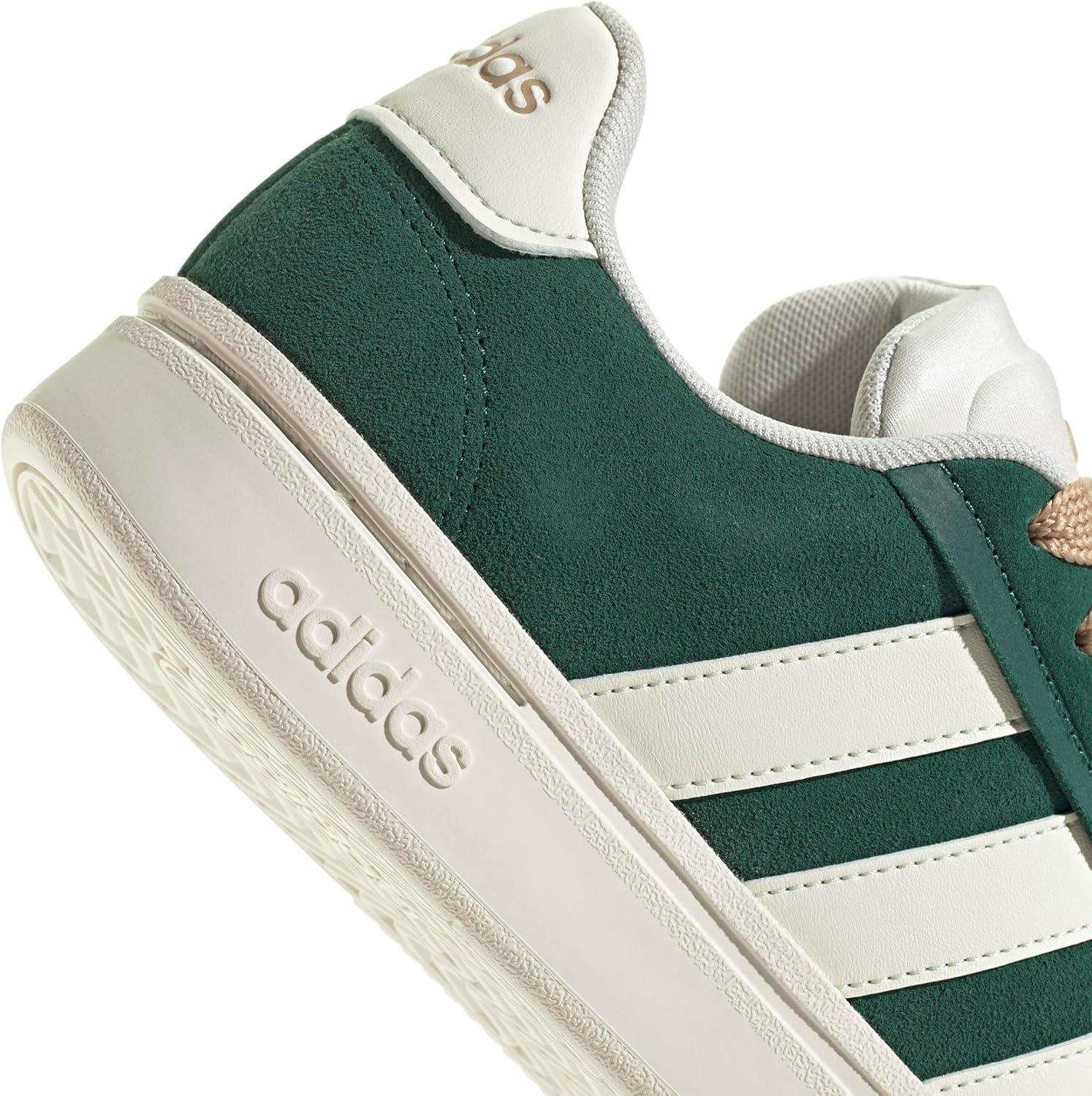 imageAdidas Womens Grand Court Alpha 00sCollegiate GreenOff WhiteMagic Beige