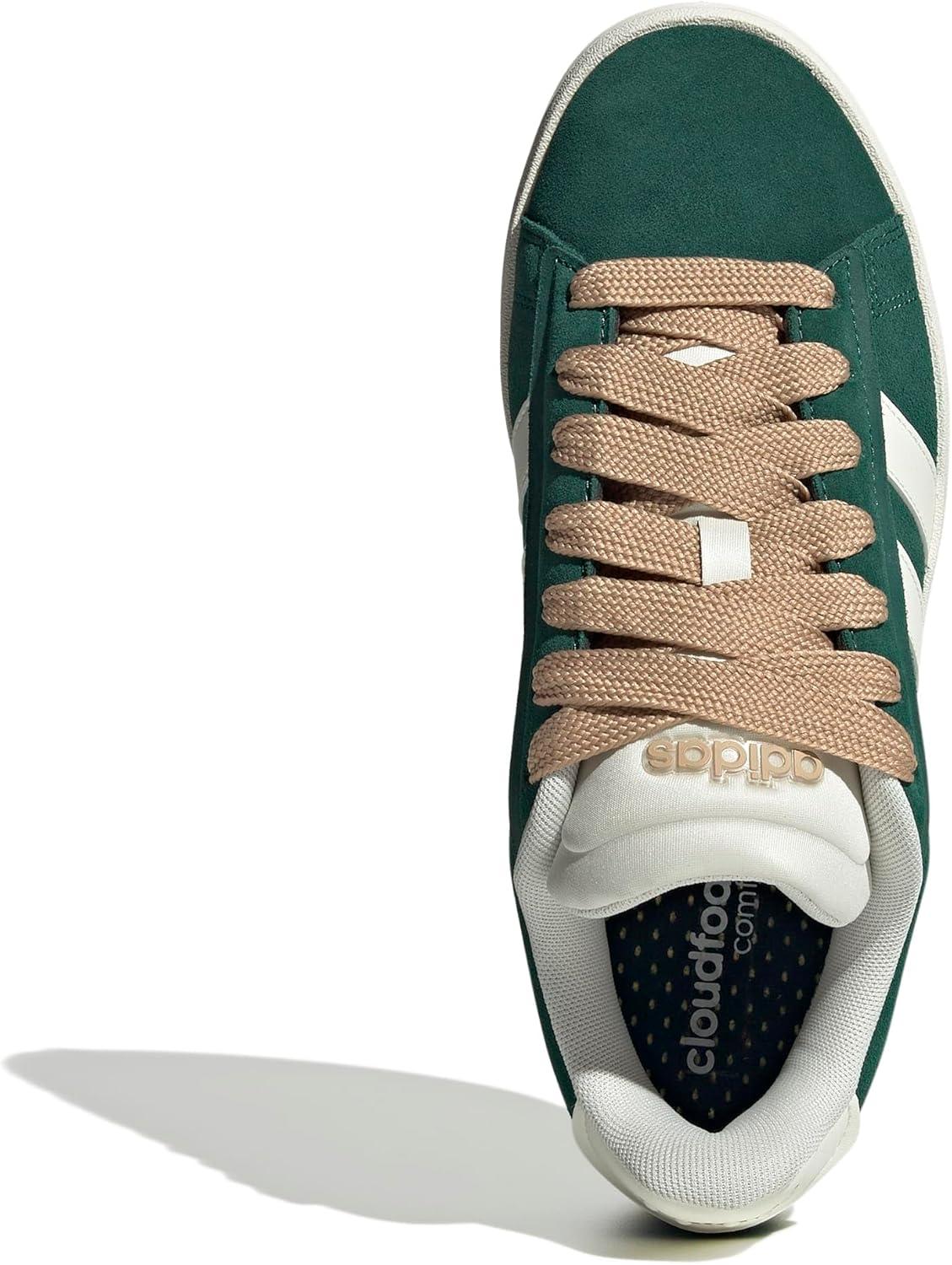 imageAdidas Womens Grand Court Alpha 00sCollegiate GreenOff WhiteMagic Beige