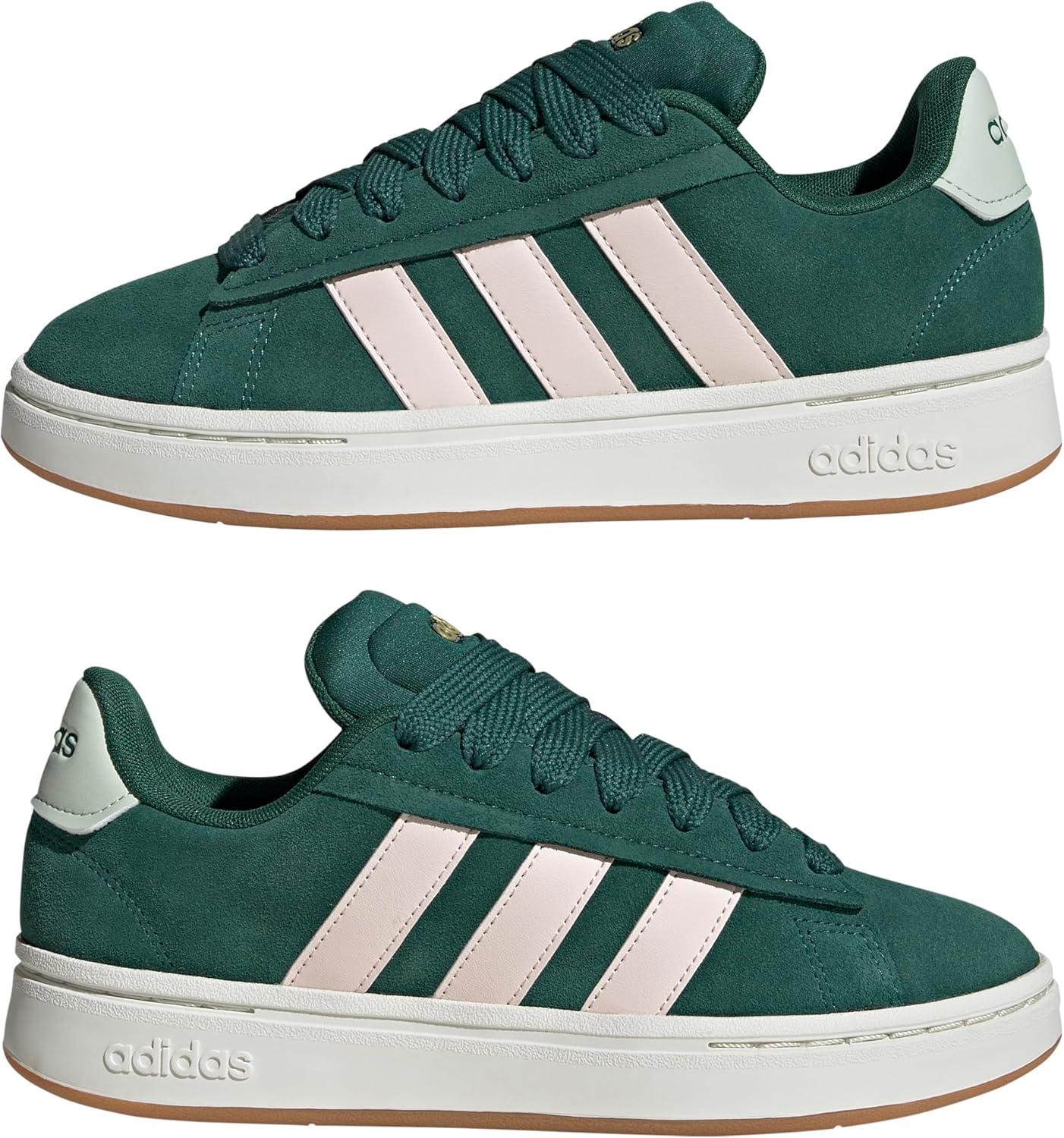 imageAdidas Womens Grand Court Alpha 00sCollegiate GreenWonder QuartzLinen Green