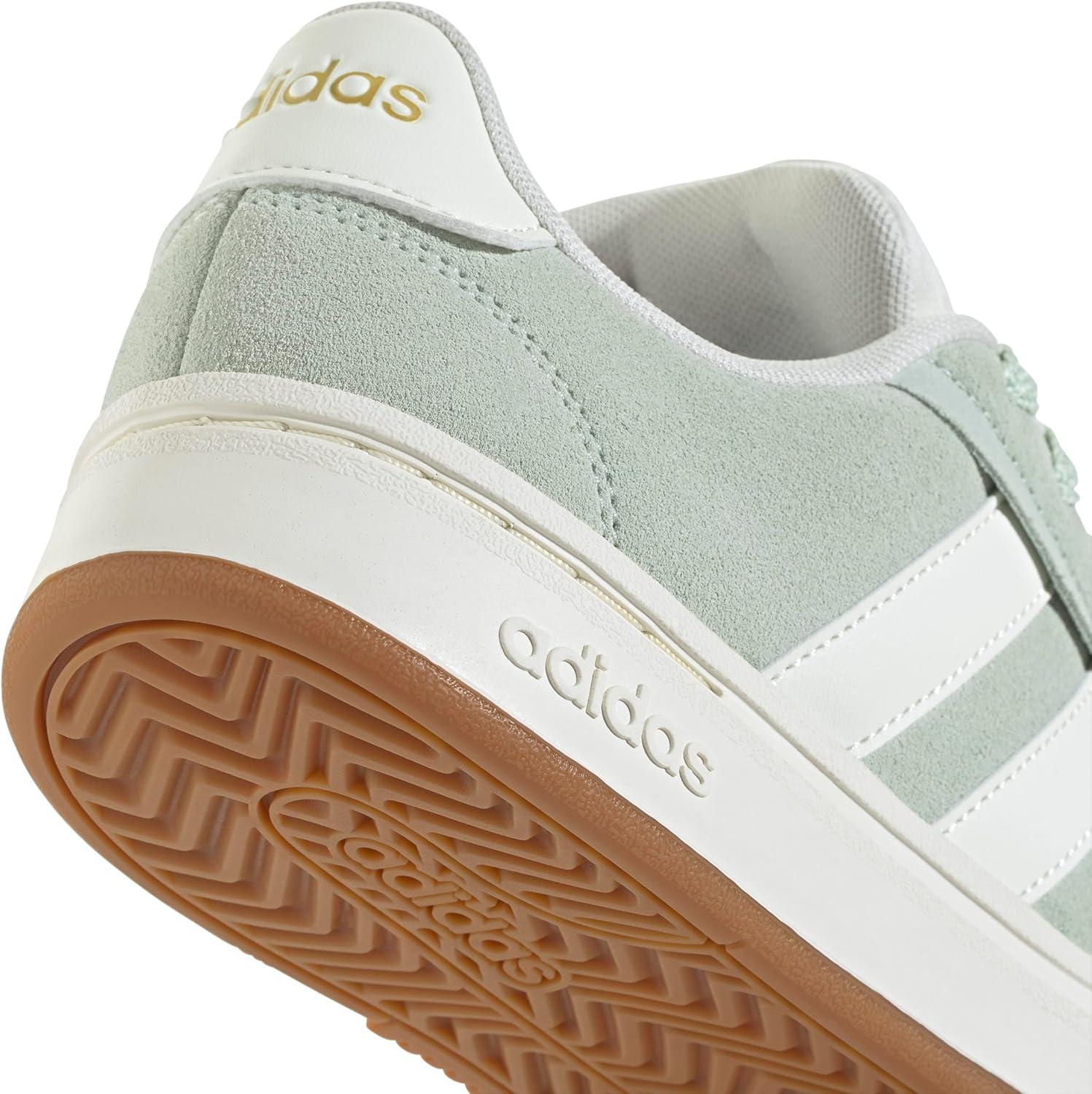 imageAdidas Womens Grand Court Alpha 00sLinen GreenOff WhiteGold Metallic