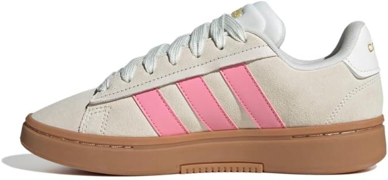 imageAdidas Womens Grand Court Alpha 00sOff WhiteBliss PinkGold Metallic