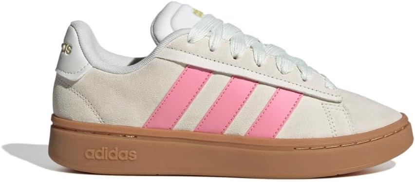 imageAdidas Womens Grand Court Alpha 00sOff WhiteBliss PinkGold Metallic