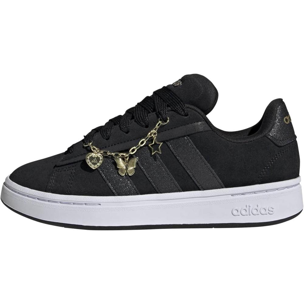 imageAdidas Womens Grand Court Alpha 00sBlackBlackWhite