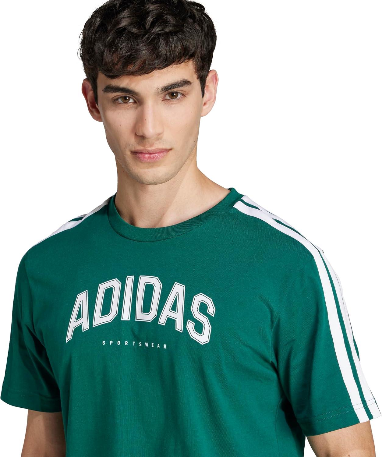 imageAdidas Mens Essentials 3Stripes French Terry PantsCollegiate Green