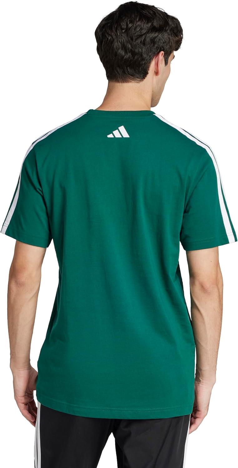 imageAdidas Mens Essentials 3Stripes French Terry PantsCollegiate Green